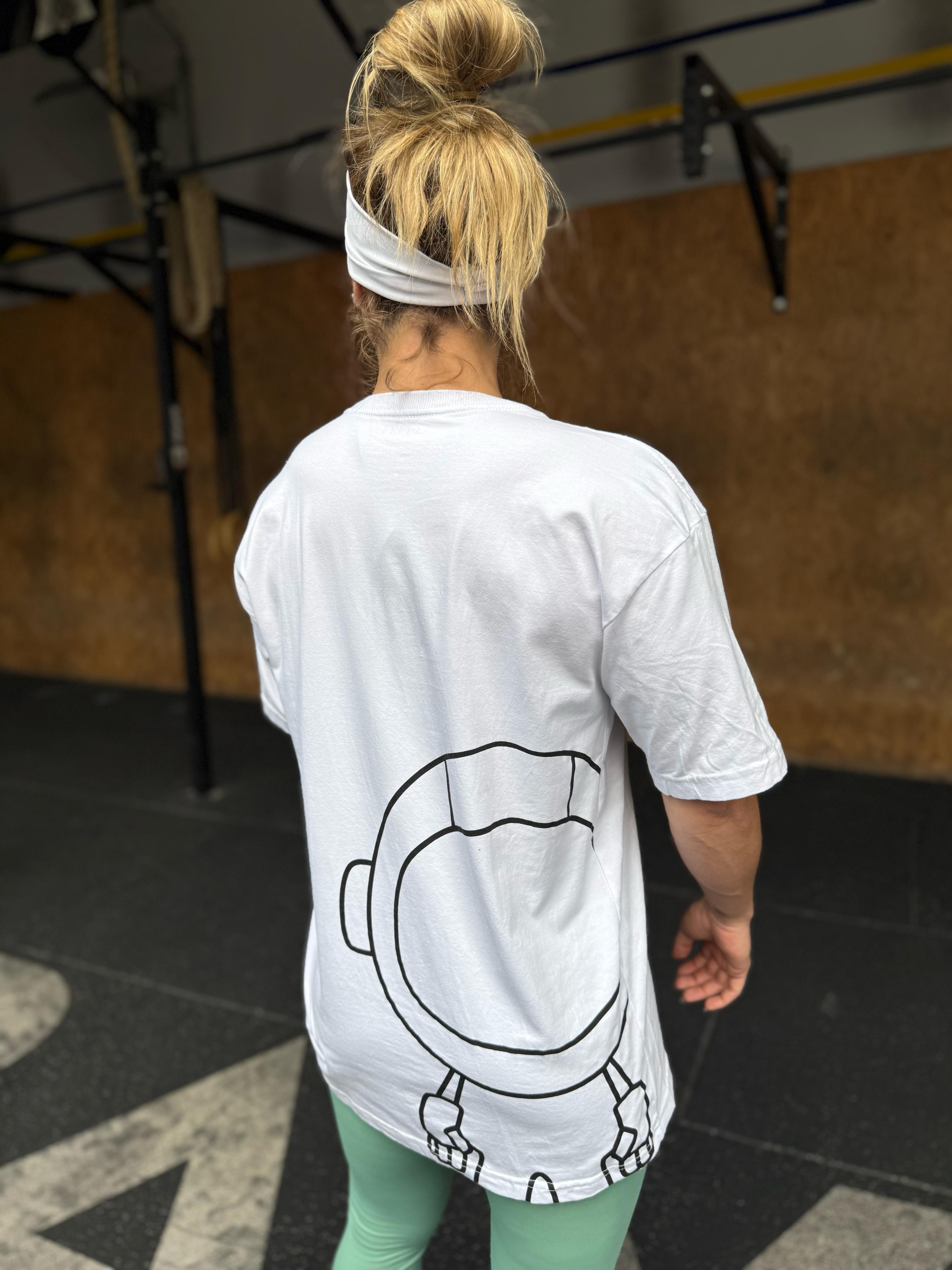 Camiseta Oversized Branca