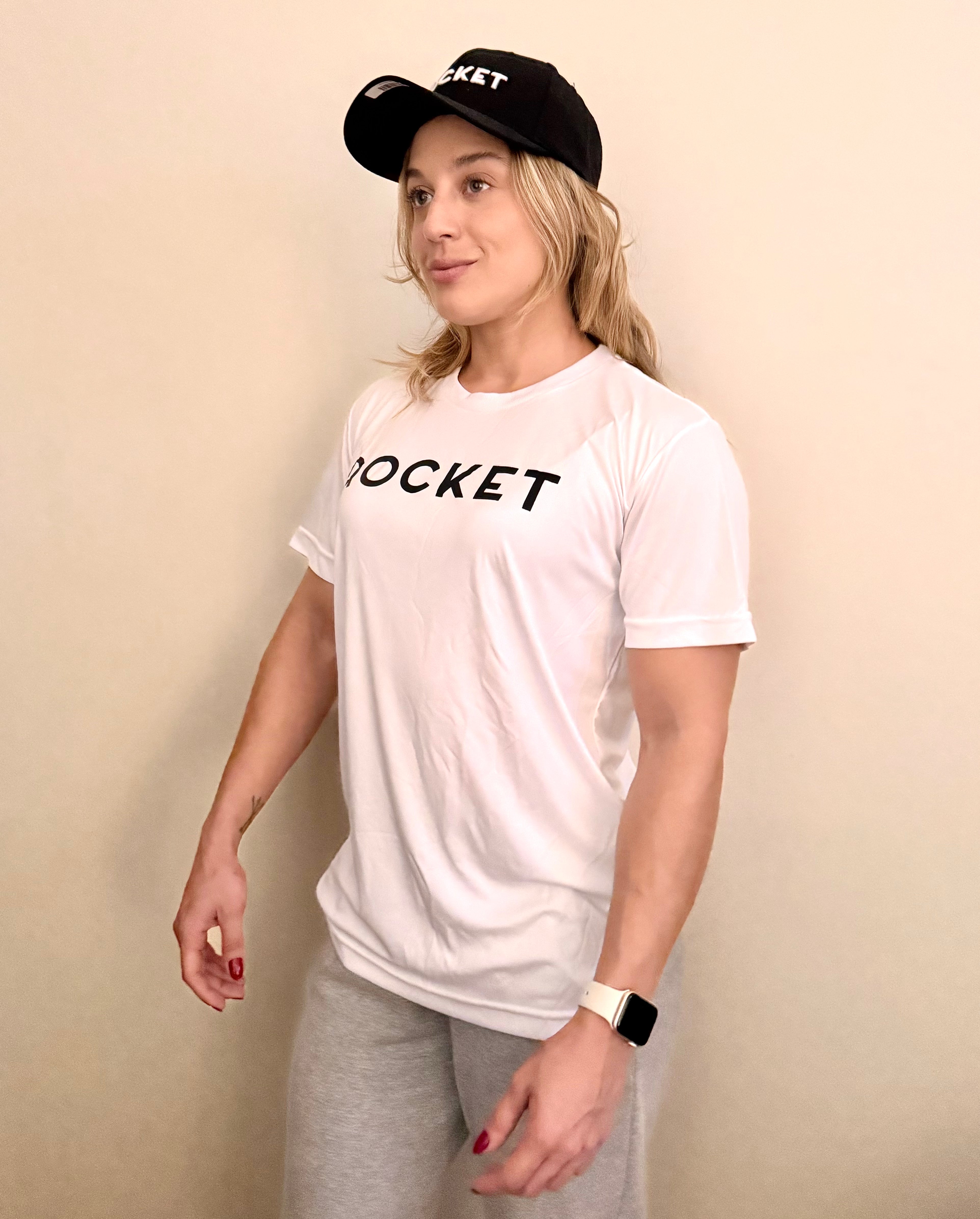 Camiseta Sport Poliéster Branca