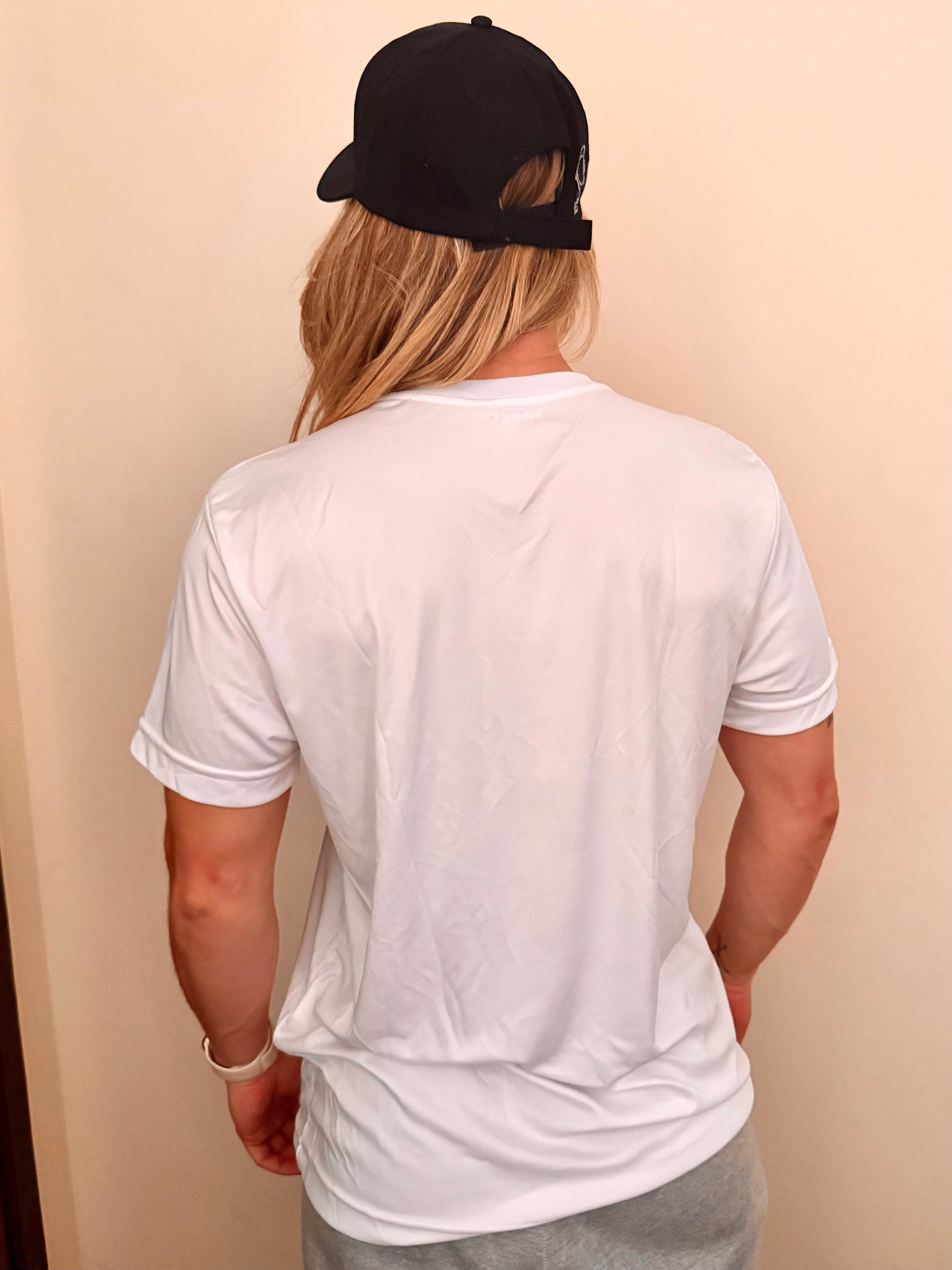 Camiseta Sport Poliéster Branca