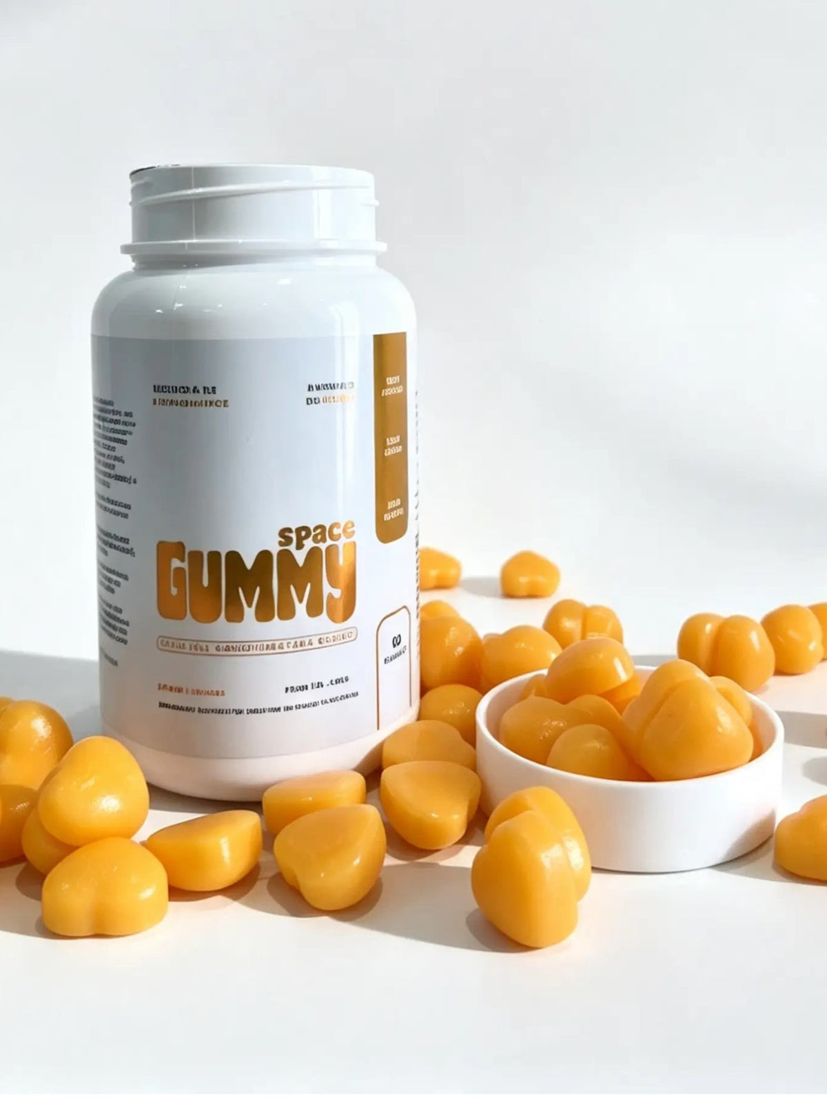 Creatina Space Gummy 240g - Sabor Laranja