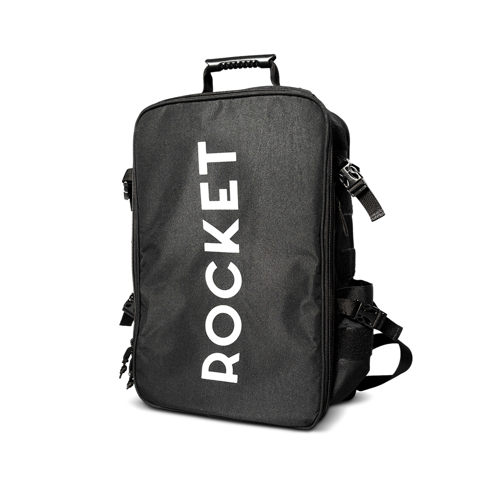 Rocket Backpack Preta 39L - Modelo Astronauta