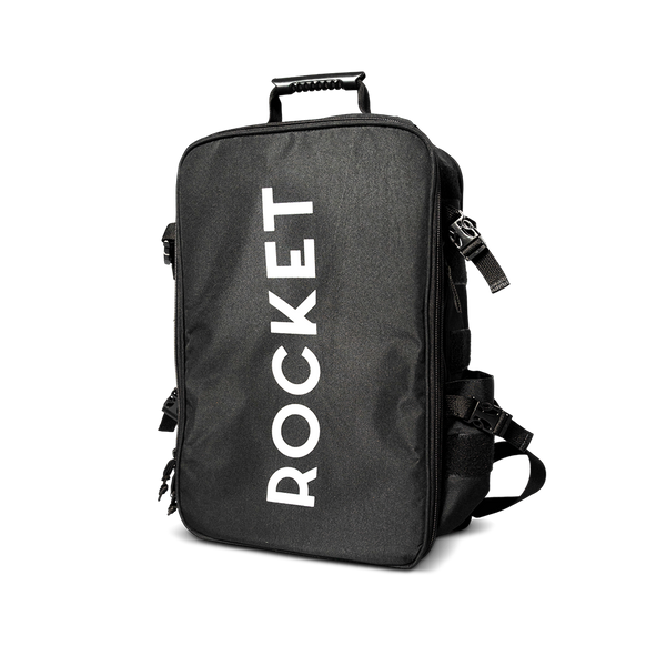 Rocket Backpack Preta 39L - Modelo Astronauta – Rocket Labz
